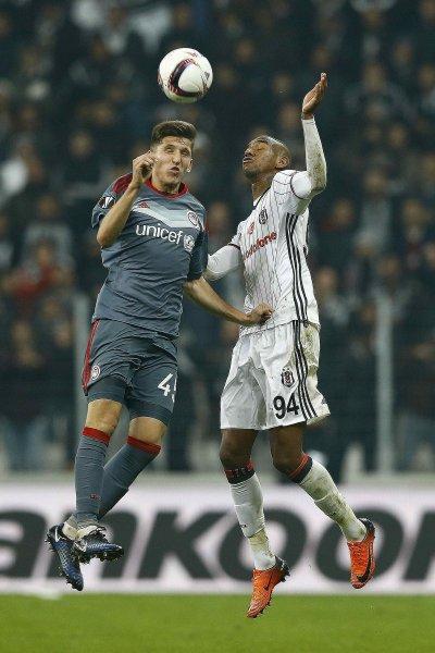 Beşiktaş'ın Olympiakos zaferinden kareler