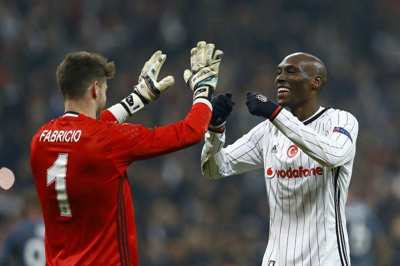 Beşiktaş'ın Olympiakos zaferinden kareler