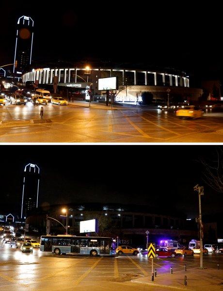 Dünya saatine Türkiye'nin çeşitli yerlerinden destek