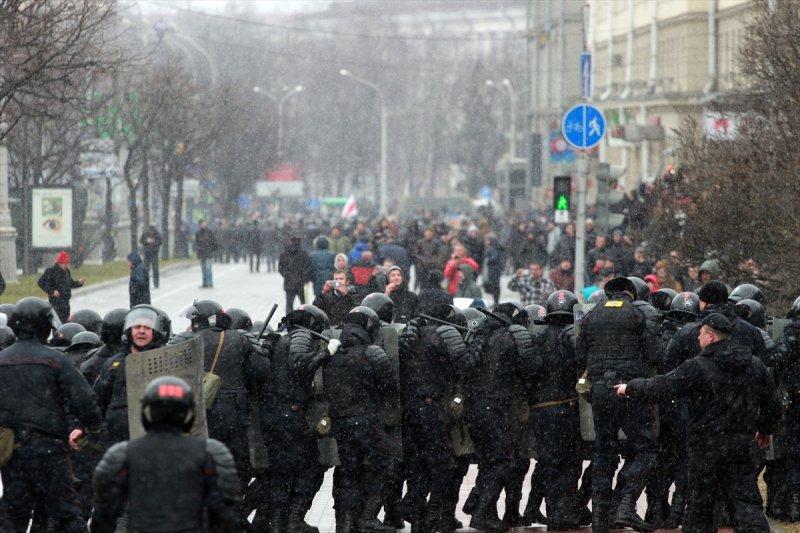 Belarus'ta vergi protestosu