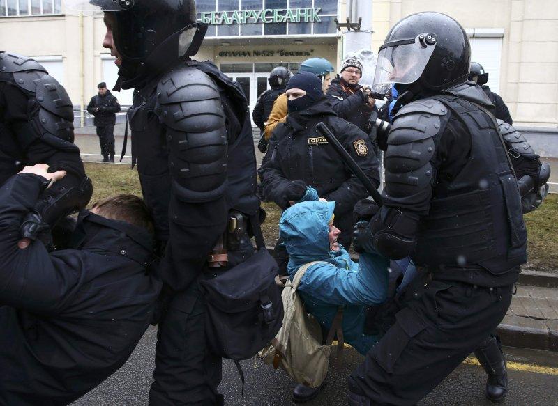 Belarus'ta vergi protestosu