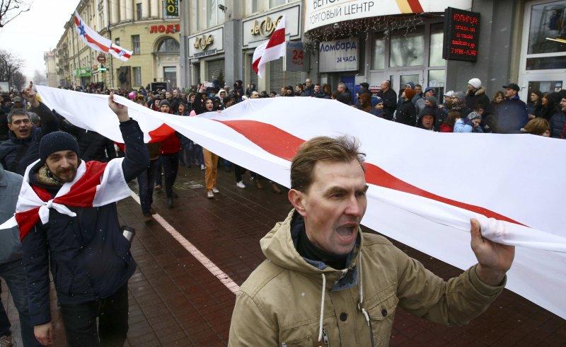 Belarus'ta vergi protestosu