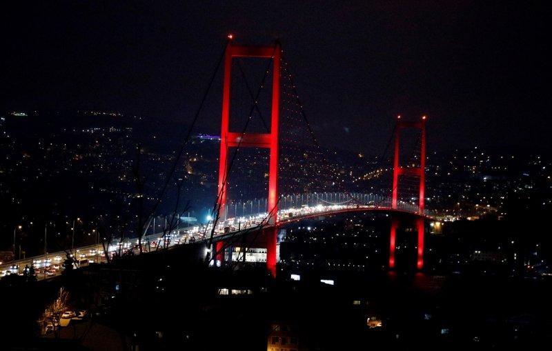 Dünya saatine Türkiye'nin çeşitli yerlerinden destek