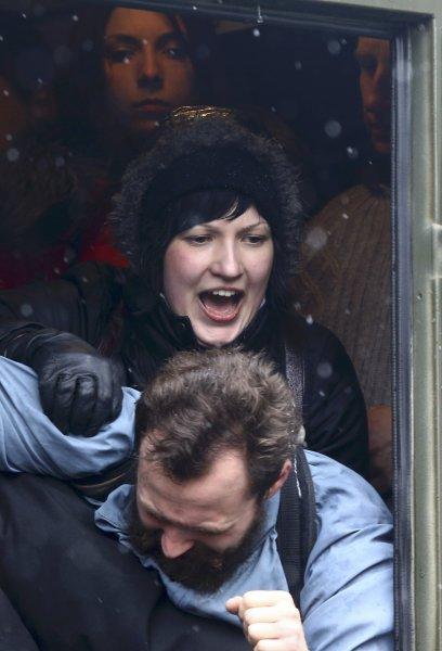 Belarus'ta vergi protestosu