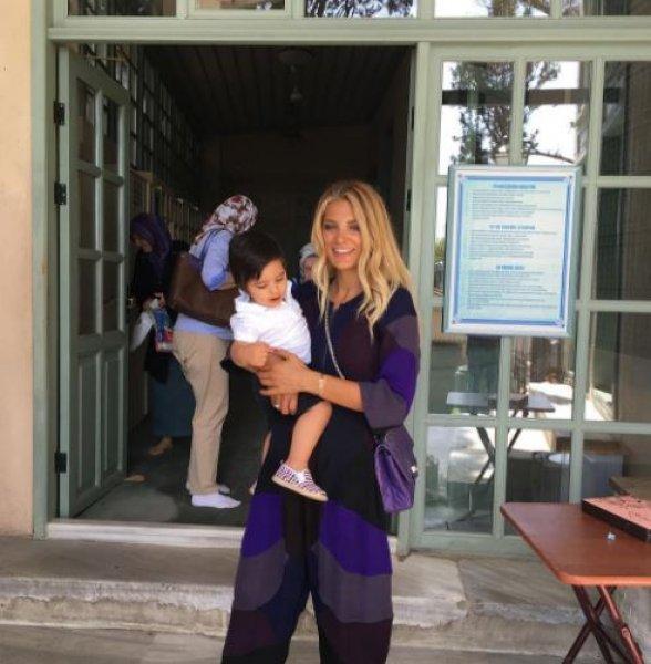 Şeyda Coşkun'un oğlu 2 yaşında 