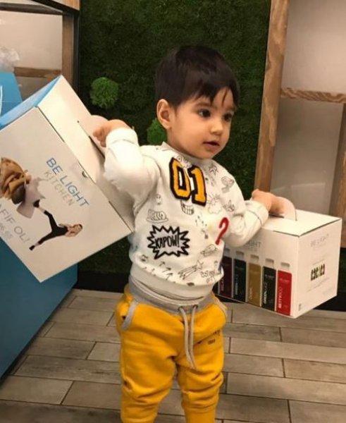 Şeyda Coşkun'un oğlu 2 yaşında 