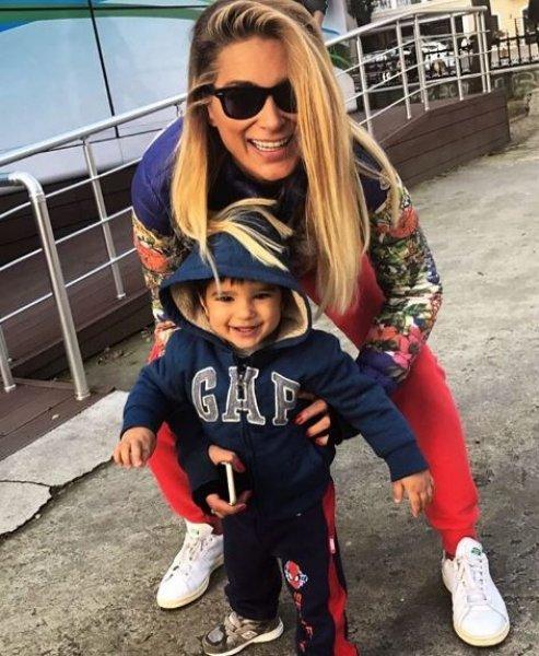 Şeyda Coşkun'un oğlu 2 yaşında 