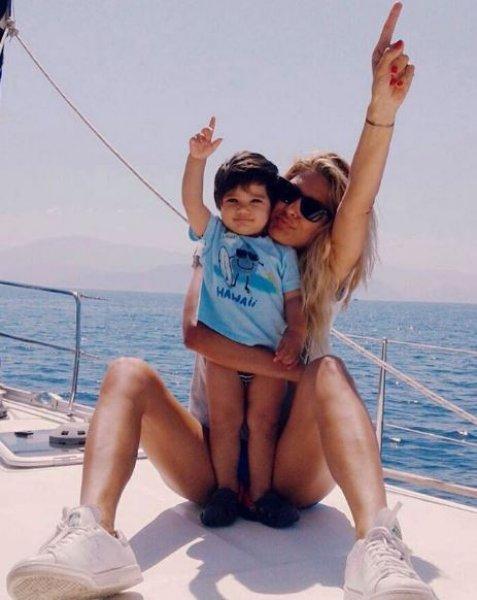 Şeyda Coşkun'un oğlu 2 yaşında 