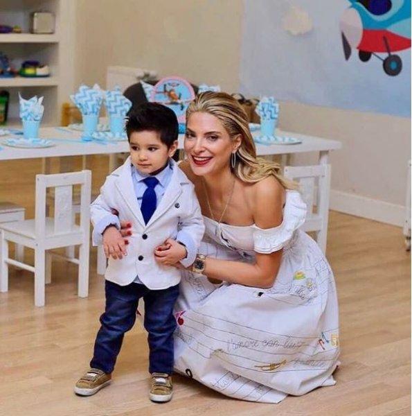 Şeyda Coşkun'un oğlu 2 yaşında 