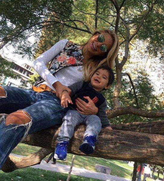 Şeyda Coşkun'un oğlu 2 yaşında 