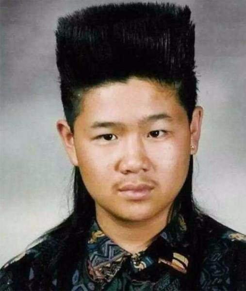 80'li yılların garip saç modelleri 