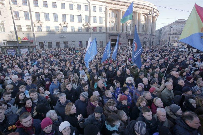 St. Petersburg'daki terör saldırısı kınandı