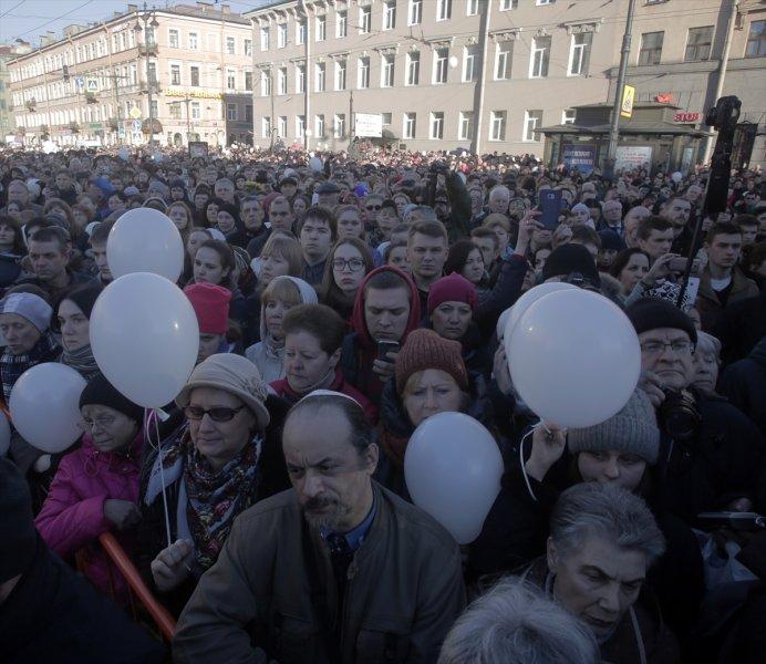 St. Petersburg'daki terör saldırısı kınandı