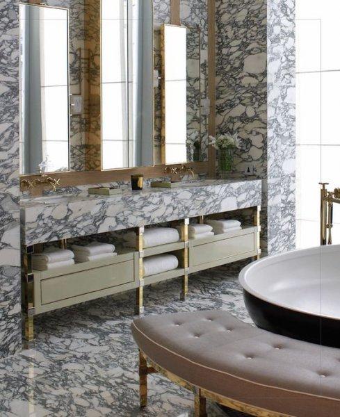 Geleneksel ve modern banyo dekorasyonu