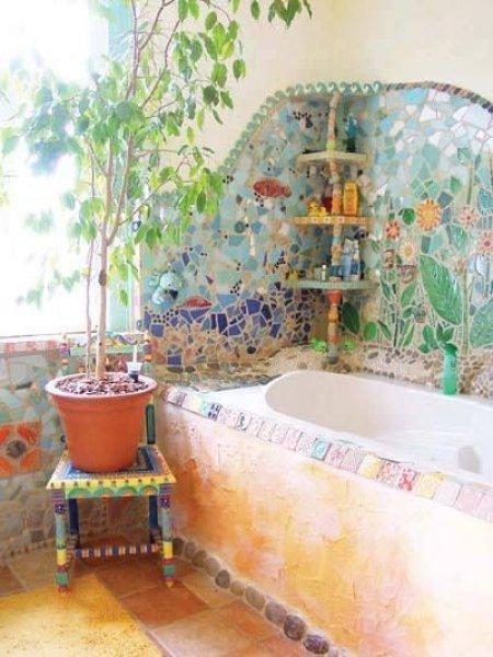 Dekorasyonda mozaik albenisi 