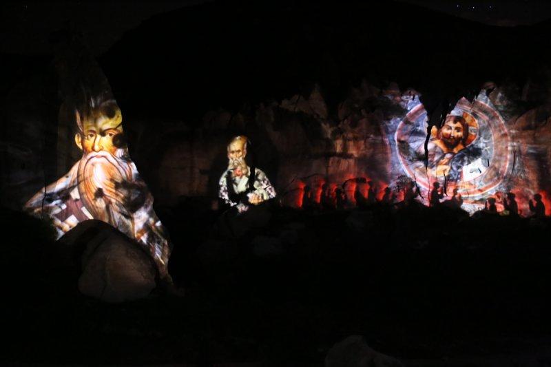 Kapadokya peribacalarında 3 boyutlu tarih gezisi