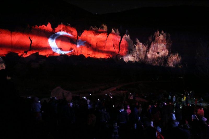 Kapadokya peribacalarında 3 boyutlu tarih gezisi