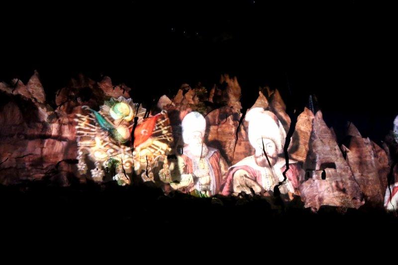 Kapadokya peribacalarında 3 boyutlu tarih gezisi