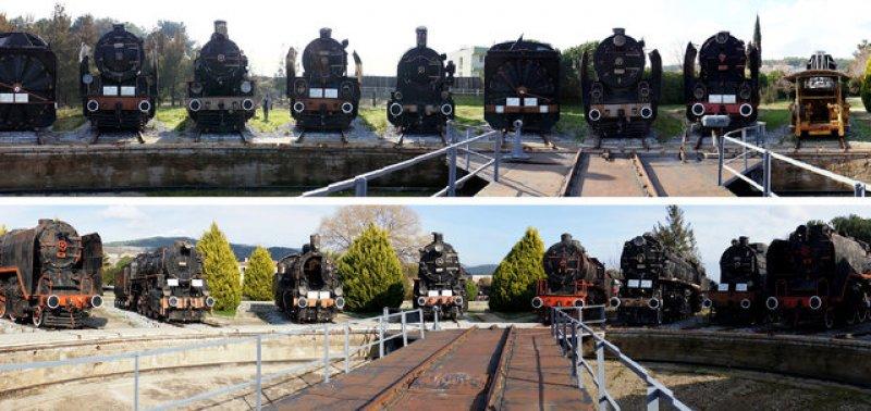Tarihi vagon ve lokomotifler ilgi ve bakım bekliyor
