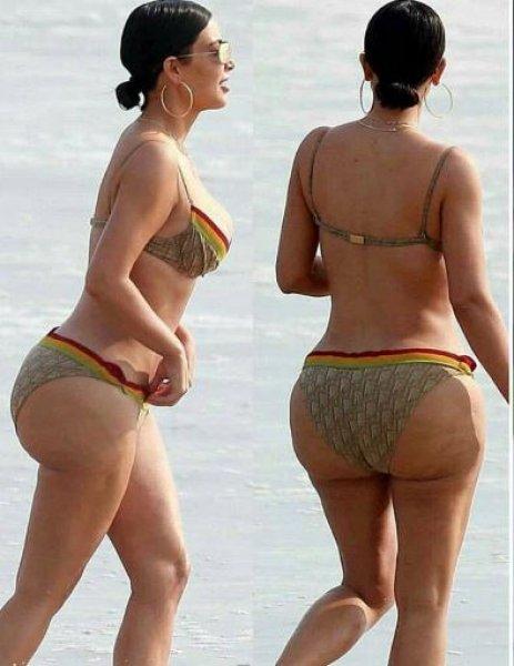 Kim Kardashian yine sosyal medyayı salladı