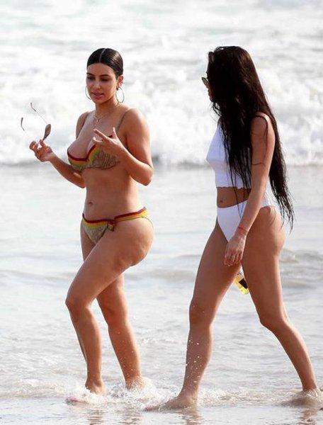 Kim Kardashian yine sosyal medyayı salladı