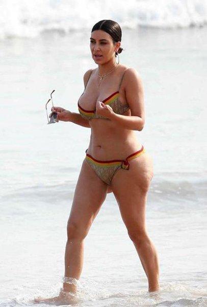 Kim Kardashian yine sosyal medyayı salladı