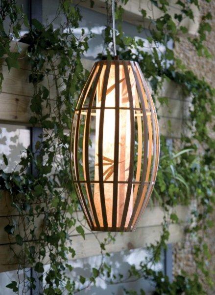 Bambu dekorasyonu şıklığı