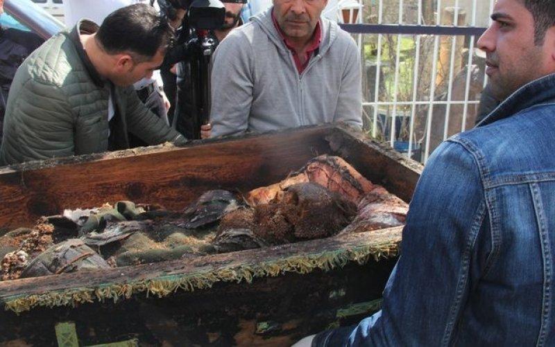 Ardahan'da temel kazısında Rus General'in mezarı bulundu