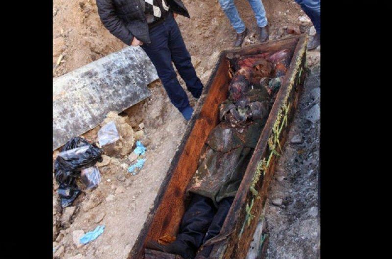 Ardahan'da temel kazısında Rus General'in mezarı bulundu