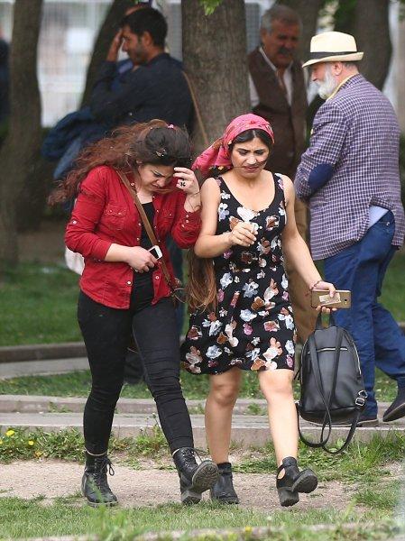 Ankara'da 1 Mayıs'a yağmur engeli