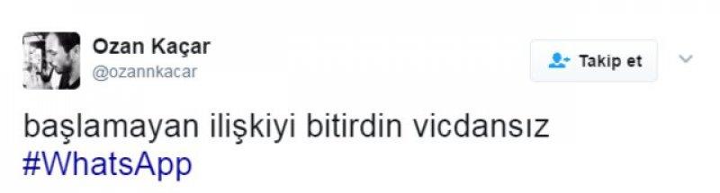 WhatsApp'ın çöküşüyle ortaya çıkan Twitter esprileri