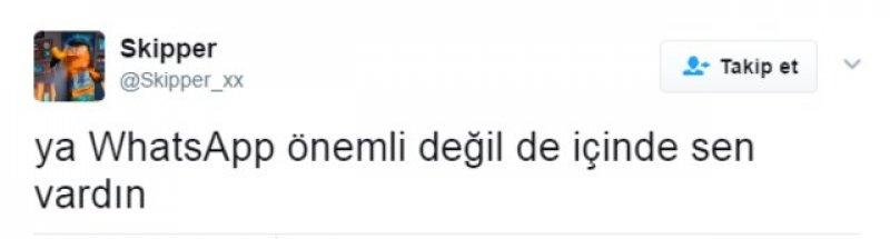 WhatsApp'ın çöküşüyle ortaya çıkan Twitter esprileri