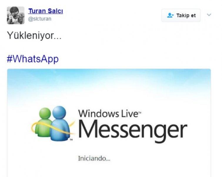 WhatsApp'ın çöküşüyle ortaya çıkan Twitter esprileri