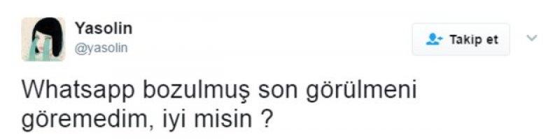 WhatsApp'ın çöküşüyle ortaya çıkan Twitter esprileri