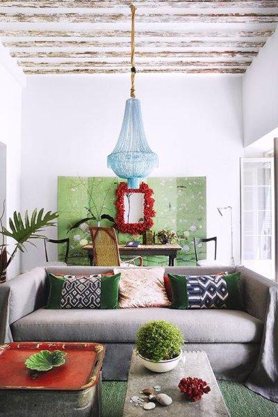 Bir birinden şık renkli ev dekorasyonları