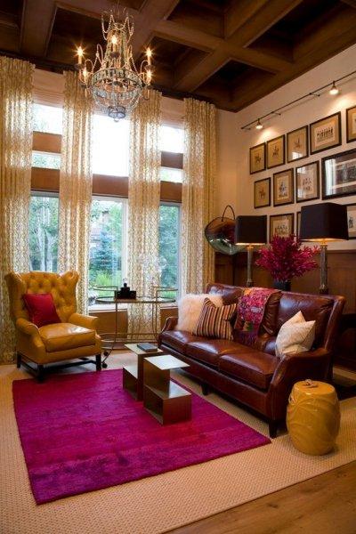 Bir birinden şık renkli ev dekorasyonları