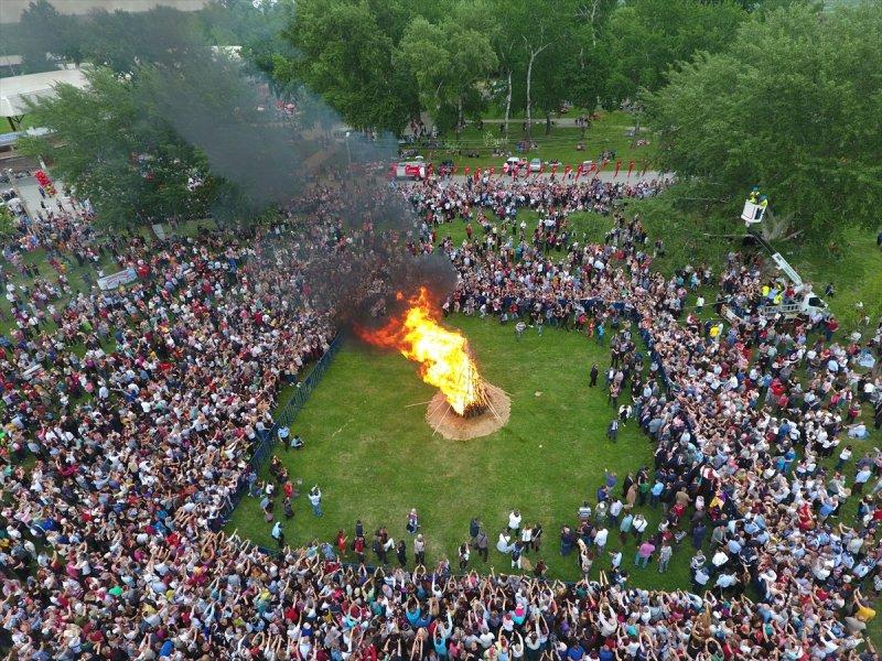Edirne’de renkli Hıdırellez kutlamaları