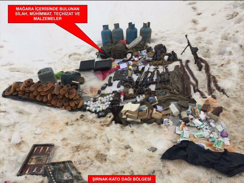 Şırnak'ta terör örgütüne büyük darbe