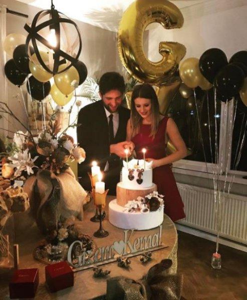 Gizem Karaca nişanlandı