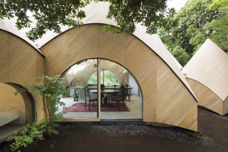 Japon dağlarında emekli kadınların muhteşem evi