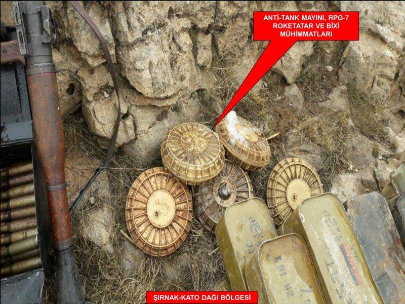 Şırnak'ta terör örgütüne büyük darbe