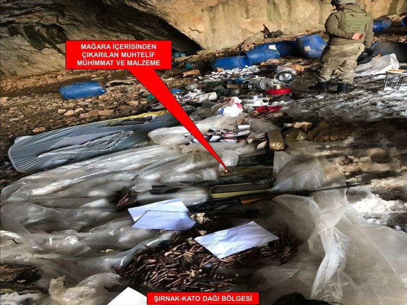 Şırnak'ta terör örgütüne büyük darbe