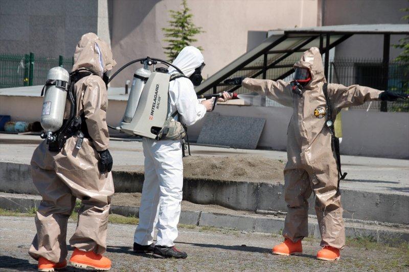 Zonguldak'ta yapılan nükleer tatbikat gerçeği aratmadı