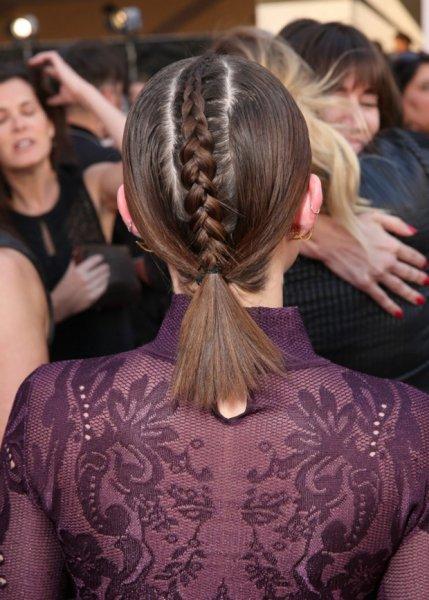 Hollywood'un son gözdesi örgülü saçlar 