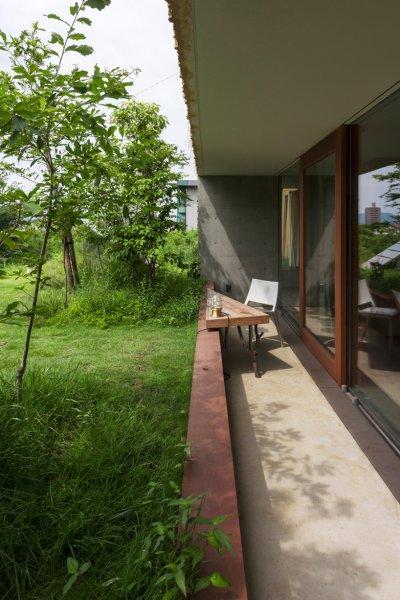 Japon mimardan mini yeşil site 