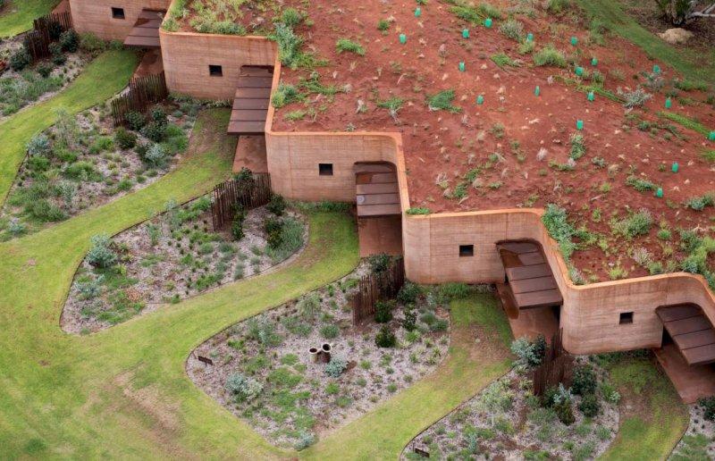 Japon mimardan mini yeşil site 