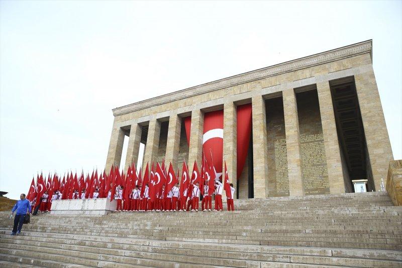 Anıtkabir'den 19 Mayıs görüntüleri 
