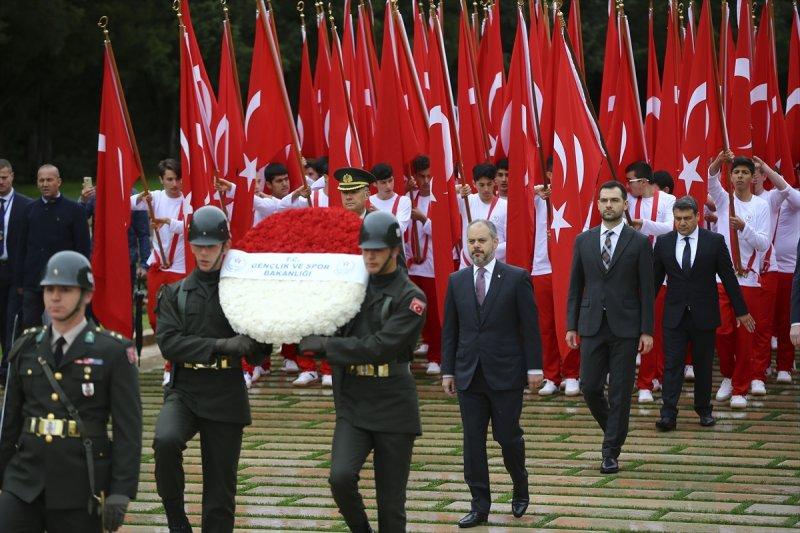 Anıtkabir'den 19 Mayıs görüntüleri 