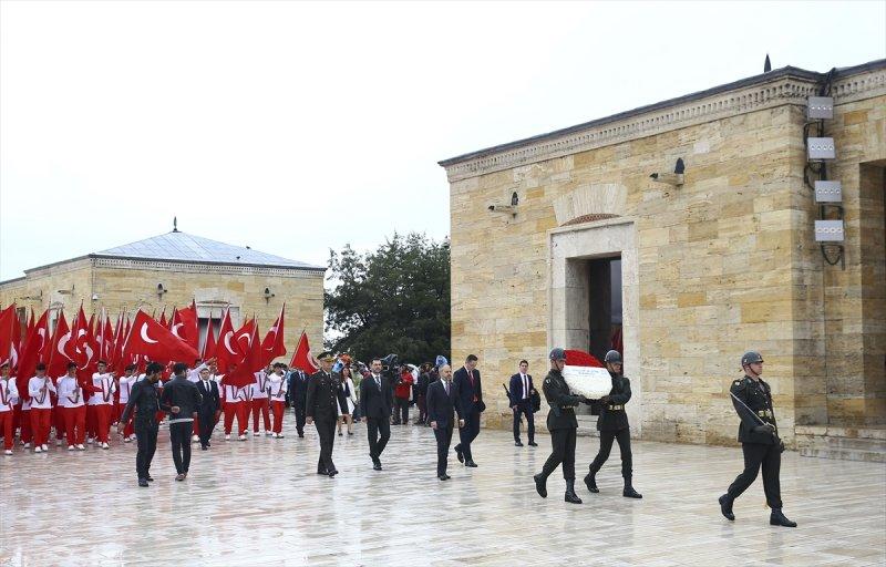 Anıtkabir'den 19 Mayıs görüntüleri 