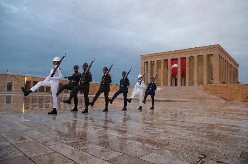 Anıtkabir'den 19 Mayıs görüntüleri 